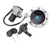 Interruptor de encendido Llave de combustible Capa de gas de gas Cubierta compatible con RF900 RF400 RF600 GN76A GSXR400 GSX400 FJ FK FAK FL GK78A GK76A GK74 GK74A Partes de motocicleta