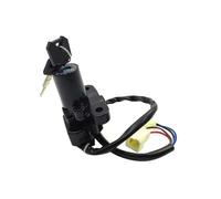 Interruptor De Encendido Llave Para YZF R1 R6 FZ6 FZ6R Para MT-03 FZ09 XJ6 Para FJR1300 Tanque Combustible Aceite Tapa Gasolina Interruptor Encendido Llave Bloqueo Asiento(Ignition Switch)
