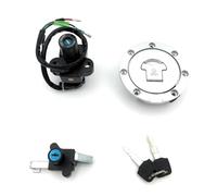 Interruptor De Encendido Moto Para NSR125 Para NSR 125 1993-2004 Interruptor Encendido Motocicleta Tapa Tanque Combustible Asiento Kit Cerradura Llave Barril Encendido(Full Set Lock)