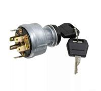 Interruptor de Encendido para Case para ih 1845C 60XT 85XT 95XT Repuesto 282775A1 D134737 con Llaves Metal para carga Directa Maquinaria Estándar