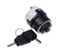 Interruptor de encendido Para JCB 701/80184 50988 858/04674 | Interruptor de encendido con 2 llaves 9 pines arrancador de precalentamiento de Tractor Metal y plástico