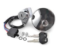 Interruptor de Encendido Tapa del Tanque De Combustible con Interruptor Encendido Y 2 Llaves para Kawasaki VN800 para Vulcan 800 Classic 1996-2001 2000 1999 1998 1997