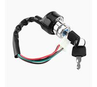 Interruptor de encendido Universal para motocicleta de coche, 6 cables, 9 pines, 3 posiciones, 2 llaves, interruptor de encendido, 6 cables, neiman, 6 cables