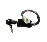 Interruptor De Encendido Universal Para Motocicleta | Interruptor Encendido Cerradura Cerradura de puerta eléctrica impermeable, arranque eléctrico, llave Atv, 4 pines
