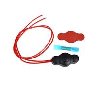 Interruptor de encendido y apagado a prueba de agua, JinXiu de 12 V a prueba de agua con conector rápido para iluminación LED de acento en motocicletas