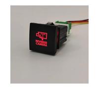 Interruptor de encendido y apagado de luz DRL para coche, pulsador de espejo, interruptor de música con cable apto para VW Jetta Golf 6 MK6 2006-2012(Reverse camera)