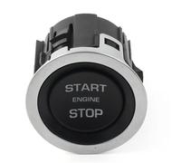 Interruptor de encendido y parada del motor de coche, botón pulsador C2D4509, compatible con Jaguar XJ 2010, 2011, 2012 y 2013.