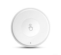 Interruptor de escena inalámbrico para ZigBee para TUYA Controlador de interruptor de escena inteligente con batería recargable y opciones de control de múltiples pulsaciones (blanco)