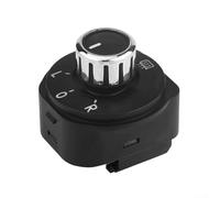 Interruptor de espejo retrovisor para Polo 6R 2011 a 2016 sustituye a 6RD959565B 6RD 959 565 B consistente con forma original y diseño de terminal