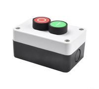 Interruptor de estación de botón de motor remoto con caja, motor sin escobillas, reinicio momentáneo de 2 posiciones, impermeable IP67, diseñado para un control eficiente