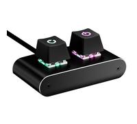 Interruptor de expansión de potencia de escritorio - botón de inicio externo para PC, interruptor remoto con cable, sensación de botón mecánico, controlador oculto, accesorios modernos | Internet Barz