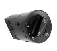 Interruptor de Faro Compatible Con Skoda Para Fabia 12006-20141 Para Octavia 1996-2010 Para Roomster 2006-2015 Perilla Interruptor Control Lámpara Antiniebla Faros Delanteros Coche