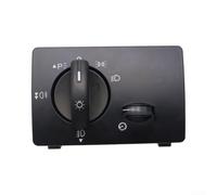 Interruptor de faro delantero 1323825 ajuste directo para Ford Focus faro | Hecho de plástico duradero, acabado negro, diseño de estilo OE, resiste el desgaste diario