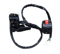 Interruptor de faro izquierdo y derecho, interruptor de manija, interruptor de arranque de trompeta Compatible con Wottan Storm 125(One Pair)