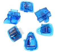 Interruptor de Faro Montado Manillar, 1 Juego, Plástico | Azul, para Scooter y Motocicleta, Control de Bocina y Señal, Adaptable al Montaje