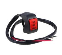 Interruptor De Faro Muy Cerca De Tres Líneas, Botón De Interruptor De Manillar De Motocicleta Utilizado Como Para Luces Generales De 22mm Control del Manillar de Interruptor