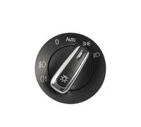 Interruptor de Faros Compatible Con Para TIGUAN Para Touran Para Caddy 2003-2013 2014 2015 Interruptor Luz De Coche Interruptor De Luz Antiniebla Interruptor De Luz Principal 5ND941431B