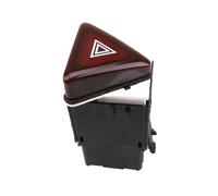 Interruptor de faros del coche Botón De Interruptor De Flash Rojo Oscuro Compatible Con El Interruptor De Emergencia Compatible Con Golf 5 MK5 18G 953 509 18G953509 Interruptor De Faro