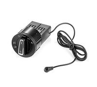 Interruptor de Faros,Interruptor Luces Auto Faro de coche Farola de niebla Interruptor de la lámpara de cabeza Interruptor de cabeza Accesorios Uso apto para automóvil Fit Uso Uso apto para VW Golf MK