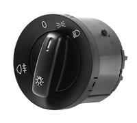 Interruptor de Faros,Interruptor Luces Auto Interruptor de Control de Faros y luz antiniebla Uso Apto para VW Golf MK5 MK6 1K0941431BB
