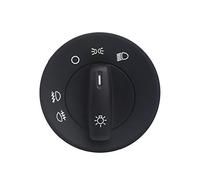 Interruptor de Faros,Interruptor Luces Auto Uso adecuado Uso apto para Skoda Octavia II Interruptor de control de la lámpara de niebla de faros 1Z0941431 Interruptor de botón de control de ventana mae