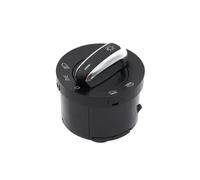 interruptor de faros Para Volkswagen para Passat B6 B7 | Para CC para Golf 5ND 941 431A, interruptor de faro automático cromado, perilla de faro delantero antiniebla