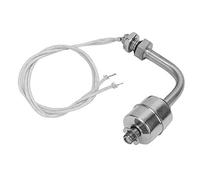 Interruptor de Flotador Sensor de Nivel de Agua Líquida En Miniatura, Acero Inoxidable Sensor de Nivel de Agua Líquida Interruptor de Flotador Controlador de Nivel de Flotador Altura Vertical 75 Mm