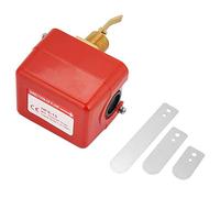 Interruptor De Flujo De Agua 1/2 "Hfs-15 Spdt Contactos Interruptor De Control De Flujo Interruptor De Flujo De Paleta Ajustable Para MedicióN De LíQuidos