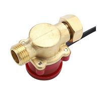 Interruptor de Flujo de Agua G1/2" Rosca AC220V 0.5A, Sensor de Flujo para Bomba de Agua Magnética y Ducha, Inicio con Baja Presión, Instalación Horizontal y Vertical