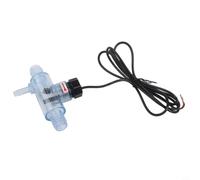 Interruptor de flujo para calefacción Whirlpool, premontado Flow Switch 24 V con ± 1% de precisión de conmutación, pieza de repuesto para bañera de masaje, modelo 6560-857, longitud del sensor de 20