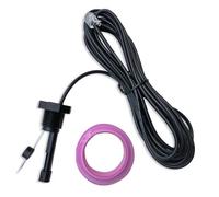 Interruptor de flujo para sistema de cloración de piscina Goldline Aquarite | Sensor de flujo con cable de 4,5 m, PVC para pieza de repuesto con cinta de sellado y conector impermeable para generadores