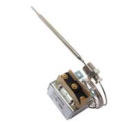 Interruptor de freidora de alto límite 1177, compatible con freidoras de gas comerciales, termostato de caja de cosas MPT de 3/8 pulgadas, control de temperatura de 232.2 °C/232.2 °C, sustituye a