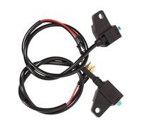 Interruptor de freno delantero para motocicleta, par de interruptores de disco de freno para controles de Powersports, actualización de seguridad esencial para motocicletas, scooters, ATVs, Business