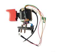 Interruptor de gatillo, 1 unidad, 343431900 02264000, pieza de repuesto de taladro inalámbrico, control de velocidad variable, fácil montaje para reparación de herramientas eléctricas