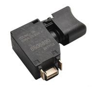 Interruptor de gatillo 650689-0 143975-1 para C3JW-2B DTD153/DTD154/DTW180, pieza de repuesto de destornillador inalámbrico ABS, interruptor de herramienta negro de 25.2 V CC