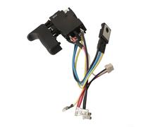 Interruptor de gatillo de taladro de repuesto para 6506549 HR202D BHR202RFE DHR202Z, 16A 7.2V-24V, pieza de control de herramienta eléctrica, negro