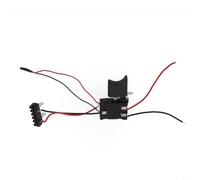 Interruptor de gatillo WORX de 21 V, control de velocidad y luz para taladro eléctrico inalámbrico