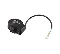 Interruptor de giro e interruptor de 2 pulgadas para scooter eléctrico Kukirin G3 G4, actualización de luz indicadora de seguridad para viajes al aire libre, construcción compacta de ABS con para