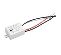 Interruptor de inducción con control de ruido 50 dB | Activación automática a partir de 50 dB, solo en la oscuridad, ahorra energía, ideal para interiores