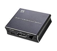 Interruptor de interfaz de pantalla de ordenador, divisor HD de pantalla de computadora | Conmutador divisor HD bidireccional - Conmutador de interfaz HD para transmisión de datos estable para intrat