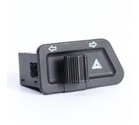 Interruptor de intermitentes Botón Interruptor Modificado Señal Giro Botón Luz Doble Destello 3 Pines Para Motocicletas Vehículos Eléctricos Piezas Scooters Reemplazo Del Interruptor De Encendido