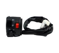Interruptor de intermitentes Interruptor Manillar 7/8" 22 Mm Interruptores Motocicleta Botón Bocina Motocicleta Señal Giro Luz Antiniebla Eléctrica Interruptor Controlador Manillar Arranque
