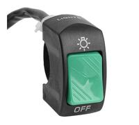Interruptor de intermitentes Interruptor Universal Encendido Apagado Para Motocicleta 12 V 7/8" Para Scooter Faro Segunda Línea Manillar Accesorios Interruptor Parada Terminación