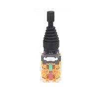 Interruptor de joystick de 22 mm, 2 posiciones, 4 vías, autobloqueo, momentáneo, monopalanca maestra, interruptor de interruptores basculantes cruzados HND-PA12(HND-PA24/T)