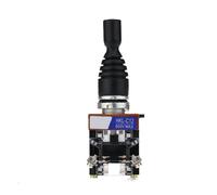 Interruptor de joystick de 22 mm con función de bloqueo 2NO Voltaje nominal 150V/250V/600V para HKLC12 para paneles de control