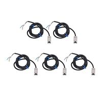 Interruptor de láminas magnético Gearwell, juego de sensores de proximidad normalmente abiertos de 2 cables, 5-240V CA CC 100mA, interruptor de contacto para puerta y ventana