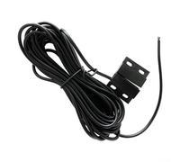 Interruptor de láminas magnético normalmente cerrado, sensor impermeable para puerta y ventana, compatible con diferentes superficies de instalación, incluyendo vidrio y hierro (sin conector)