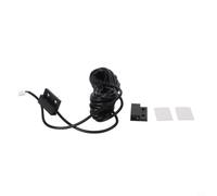 Interruptor de láminas normalmente cerrado con cable de 5 metros para puerta de garaje y sensor de ventana, construcción de sistema de seguridad, compatible con persianas enrollables, hierro, madera
