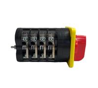 Interruptor de leva 16 terminales, 3 posiciones, interruptores cambio rotatorios alta/baja velocidad LW5-16 5.5S/4
