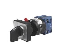 Interruptor de leva cambio universal LW26-10X C02/1 dos velocidades, 10 A, con apertura corte 16 mm